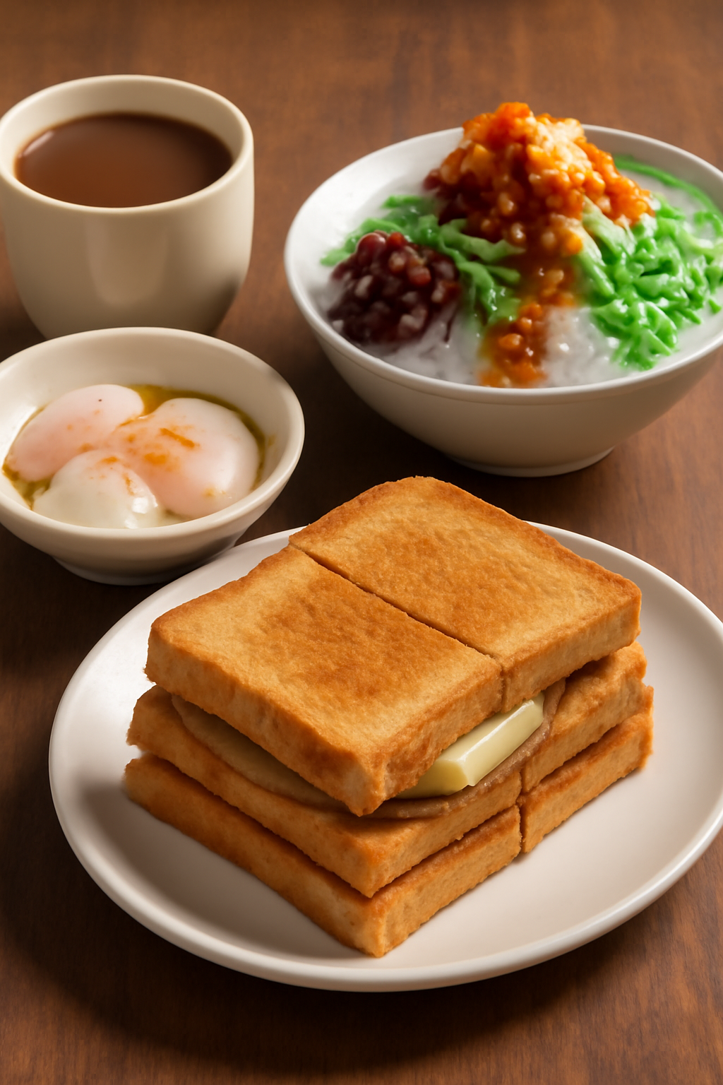 Traditional Singaporean Desserts: From Kaya Toast to Chendol