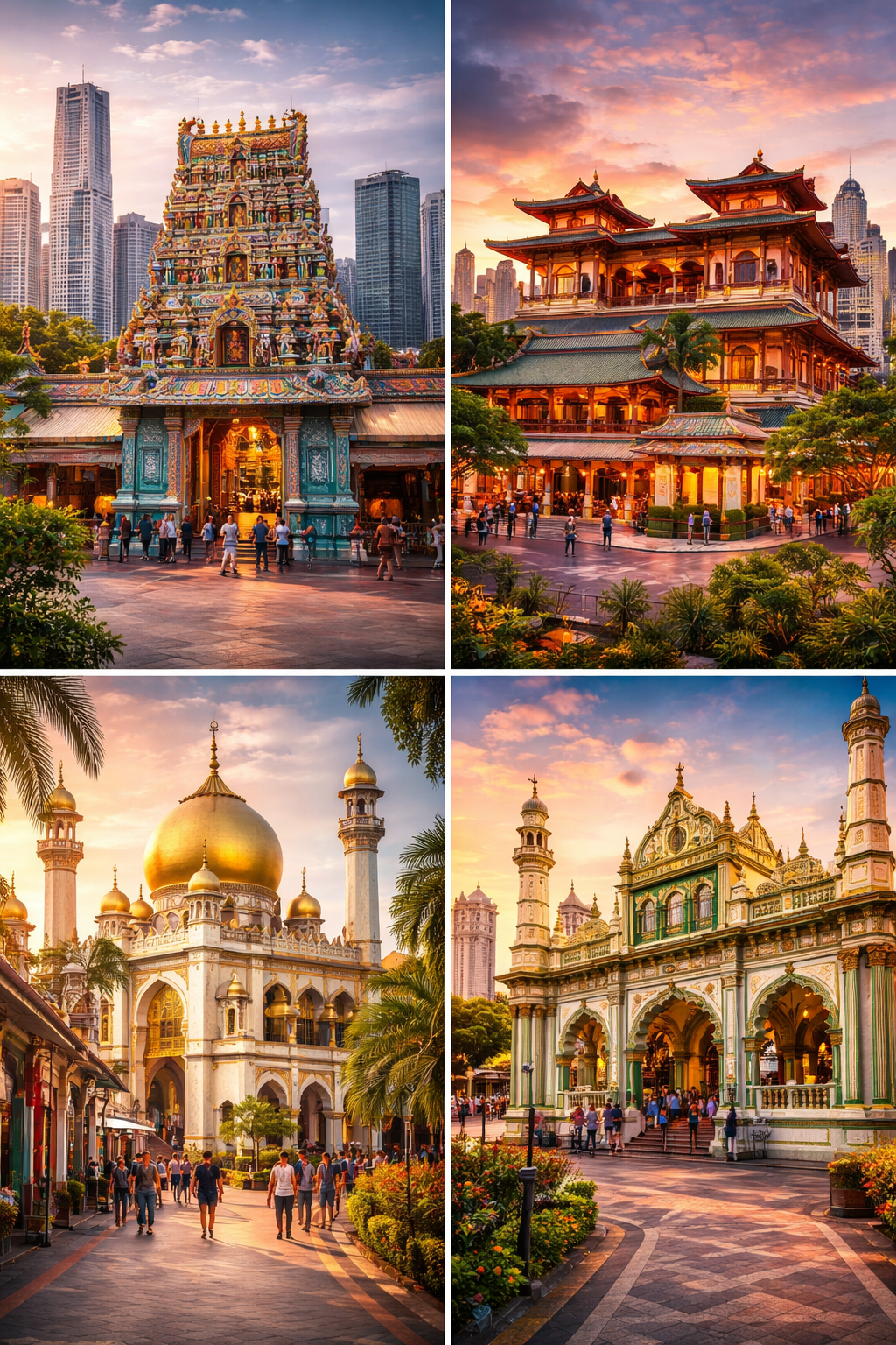 Discovering Singapore’s Sacred Sites: Temples and Mosques