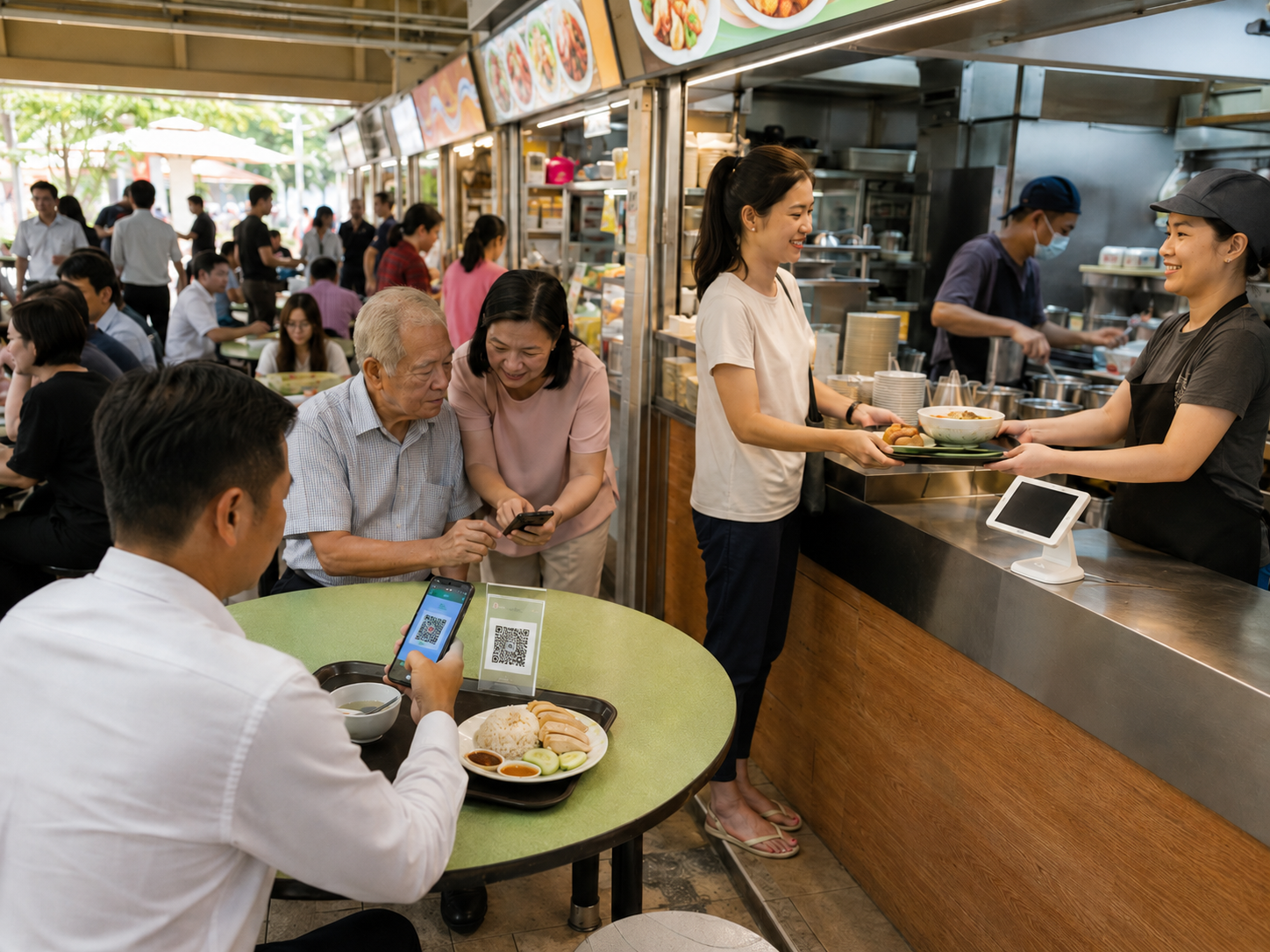 How QR Code Ordering and Unified Mobile Apps Are Digitally Rewiring Singapore’s Hawker Centres in 2026